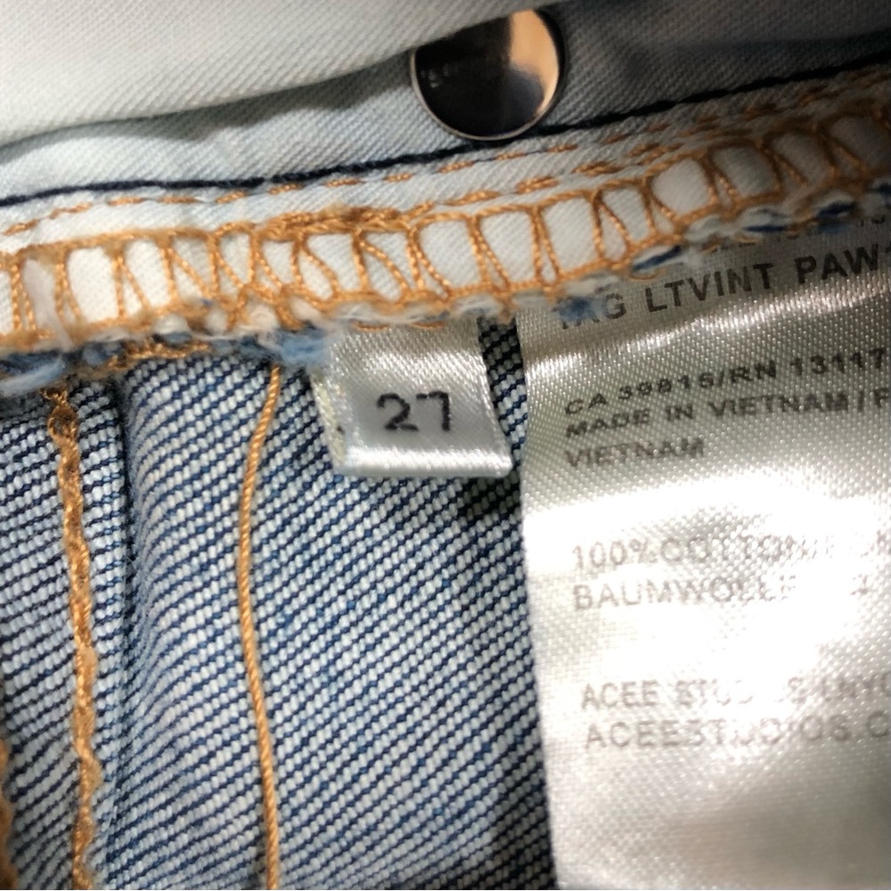 ACNE STUDIOS TAGS WITH ERRORS Women’s Straight Leg Jeans Size 27 - Picture 4 of 8